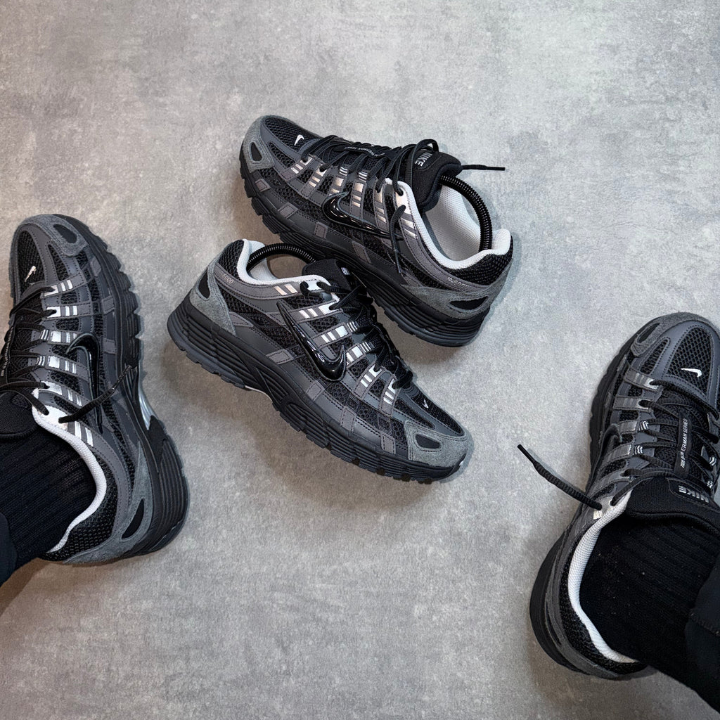 NIKE P-6000 ANTHRACITE 'BLACK METALLIC'