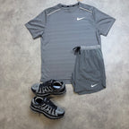 NIKE MILER 1.0 SHORT SET ‘GREY’
