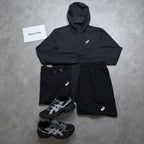 ASICS CORE 3 PIECE SHORT SET ‘BLACK’