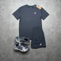 ASICS CORE SHORTS SET 'GREY'