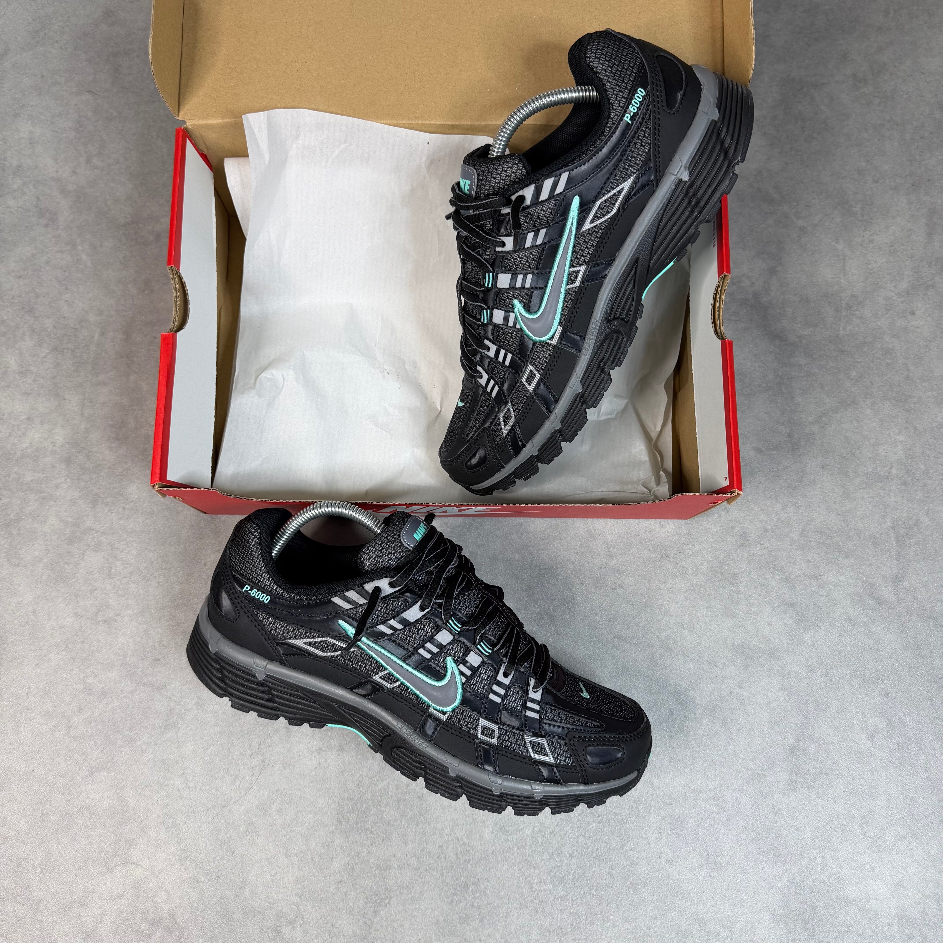 NIKE P-6000 'BLACK HYPER TURQUOISE'