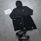ASICS CORE 3 PIECE SHORT SET ‘BLACK’