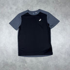 ASICS CORE T-SHIRT TWO TONE 'BLACK, GREY'