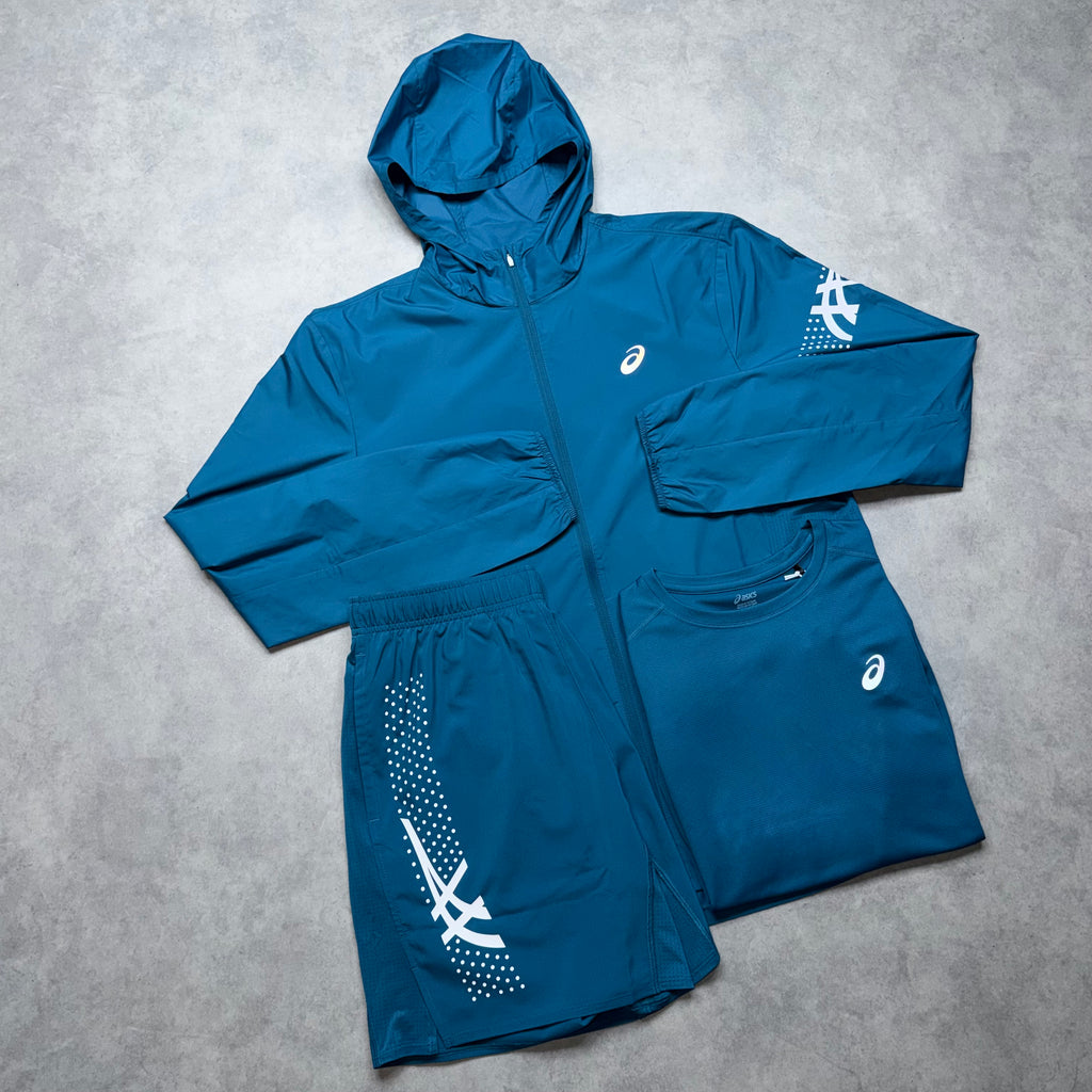 ASICS ICON 3 PIECE SET 'DARK TEAL'