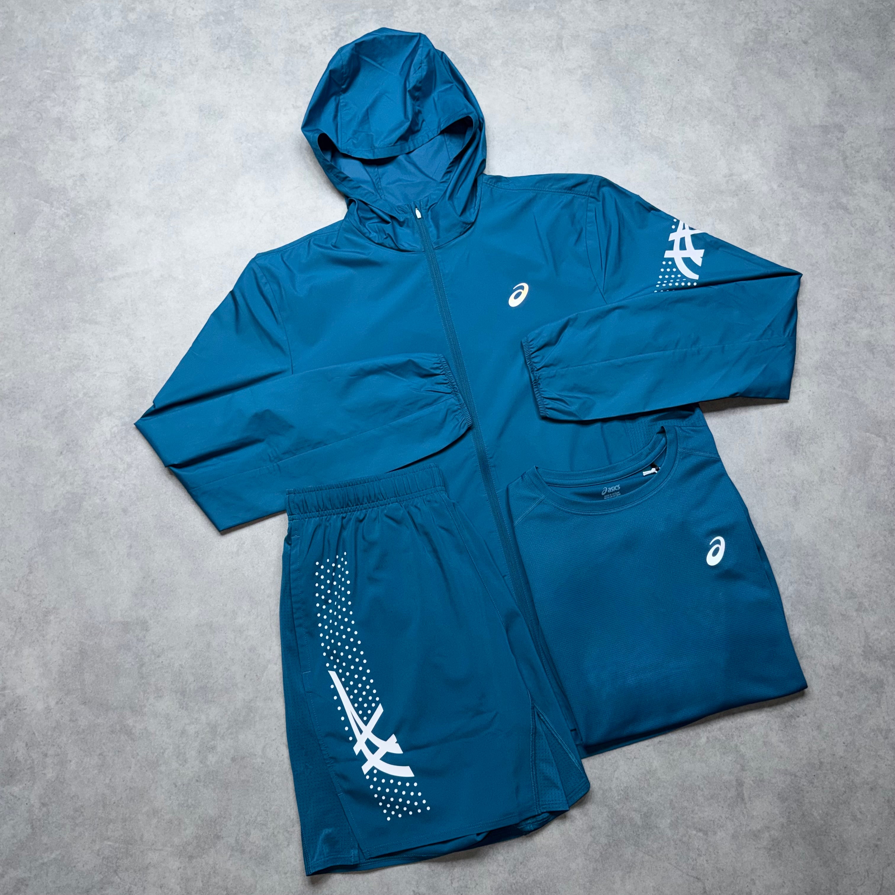 ASICS ICON 3 PIECE SET 'DARK TEAL'