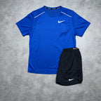 NIKE MILER 1.0 SHORT SET 'ROYAL BLUE'