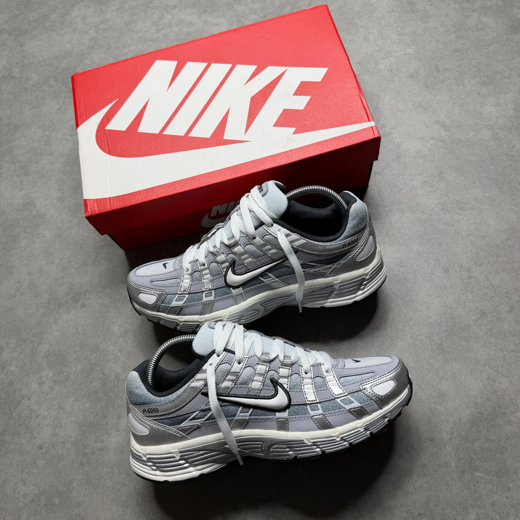 NIKE P-6000 'WHITE METALLIC SILVER WOLF GREY'
