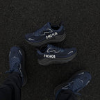 HOKA CLIFTON 10 VARSITY 'NAVY BLACK'