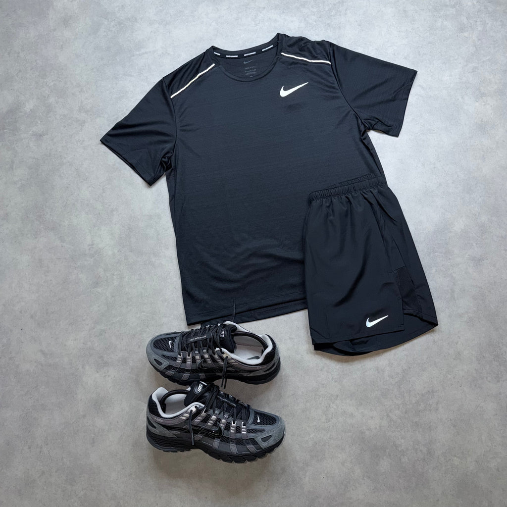 NIKE MILER 1.0 SHORT SET 'BLACK'