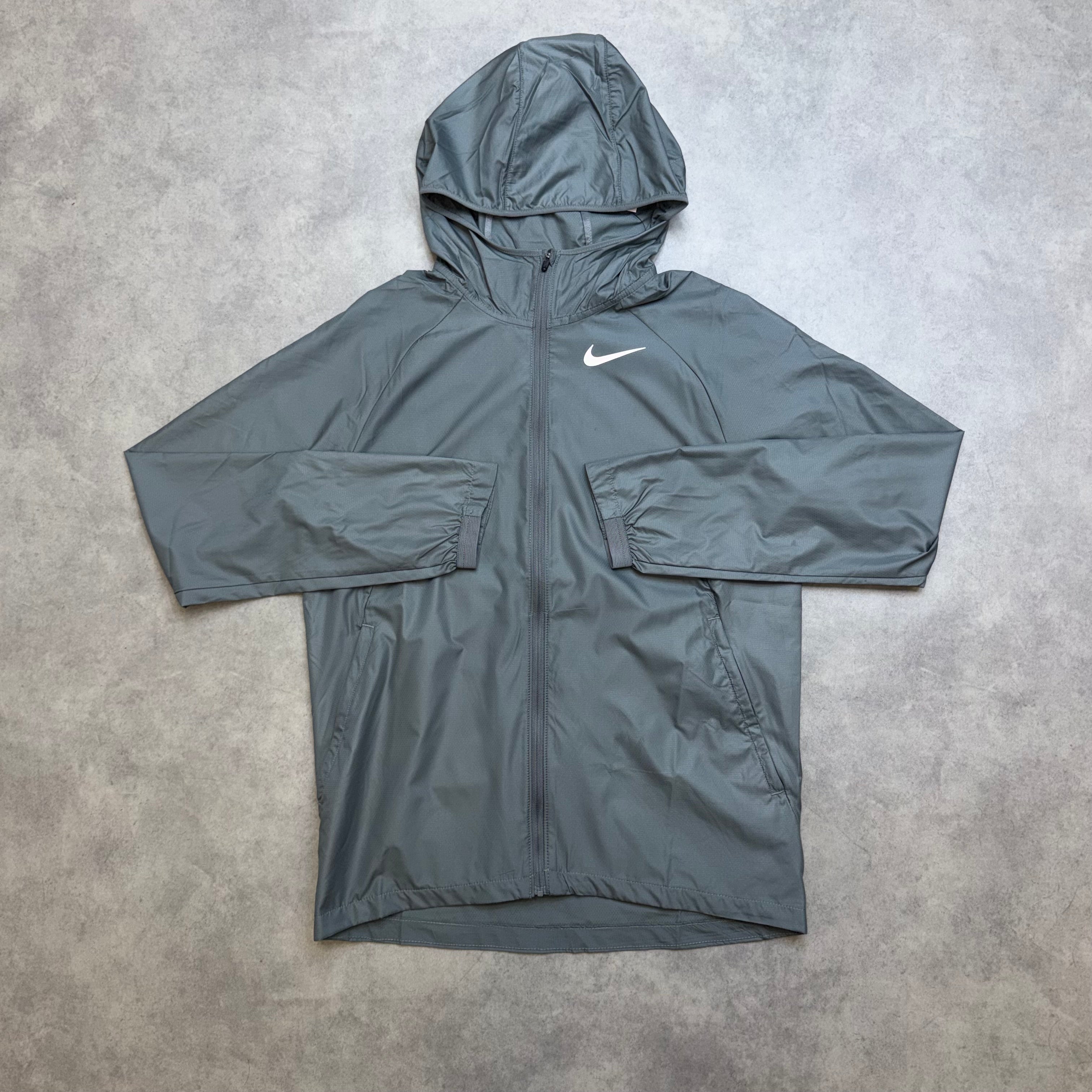 NIKE ESSENTIAL RUNNING JACKET 'GREY'