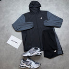 ASICS CORE TWO TONE SET 'BLACK GREY'