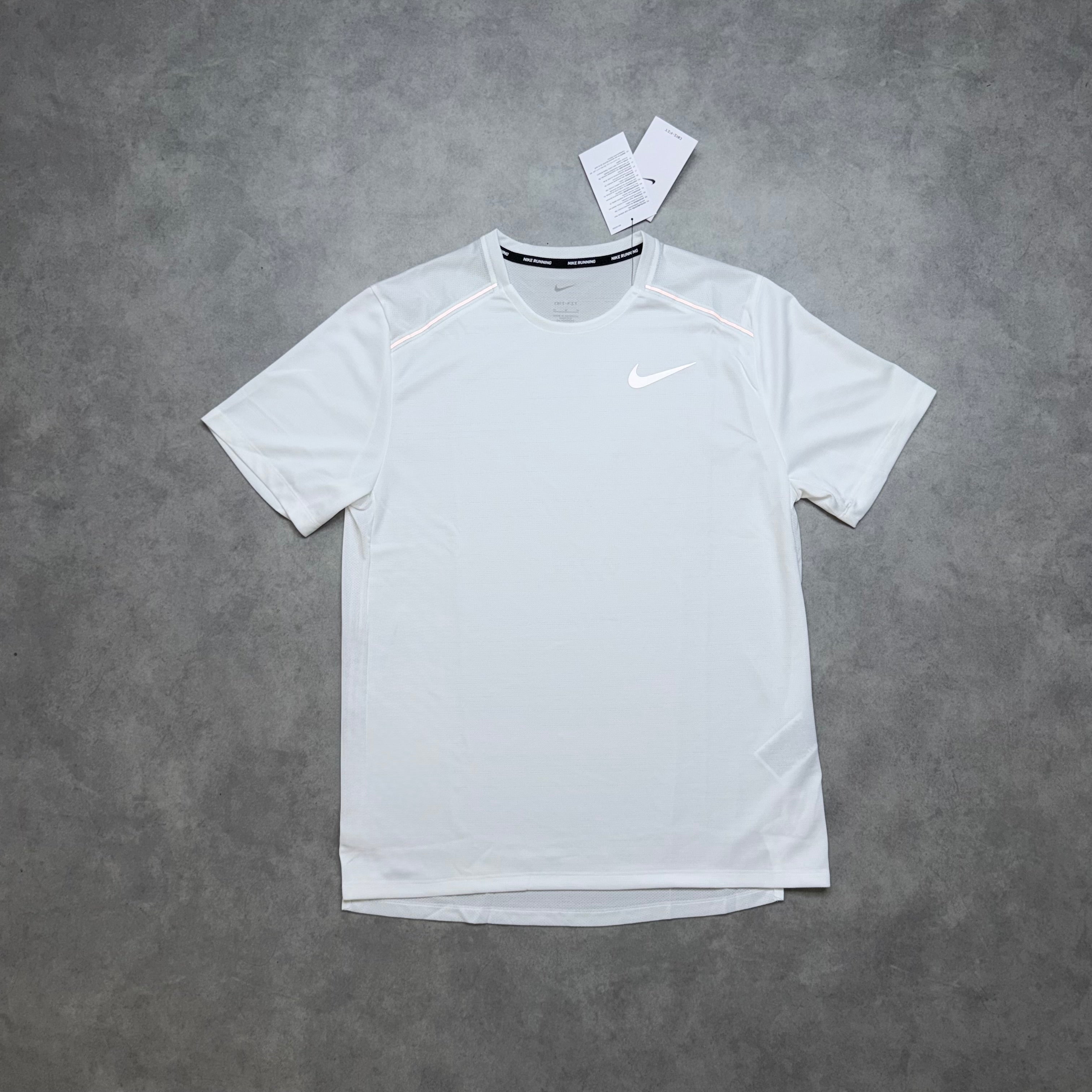 NIKE MILER 1.0 T-SHIRT 'ICE WHITE'