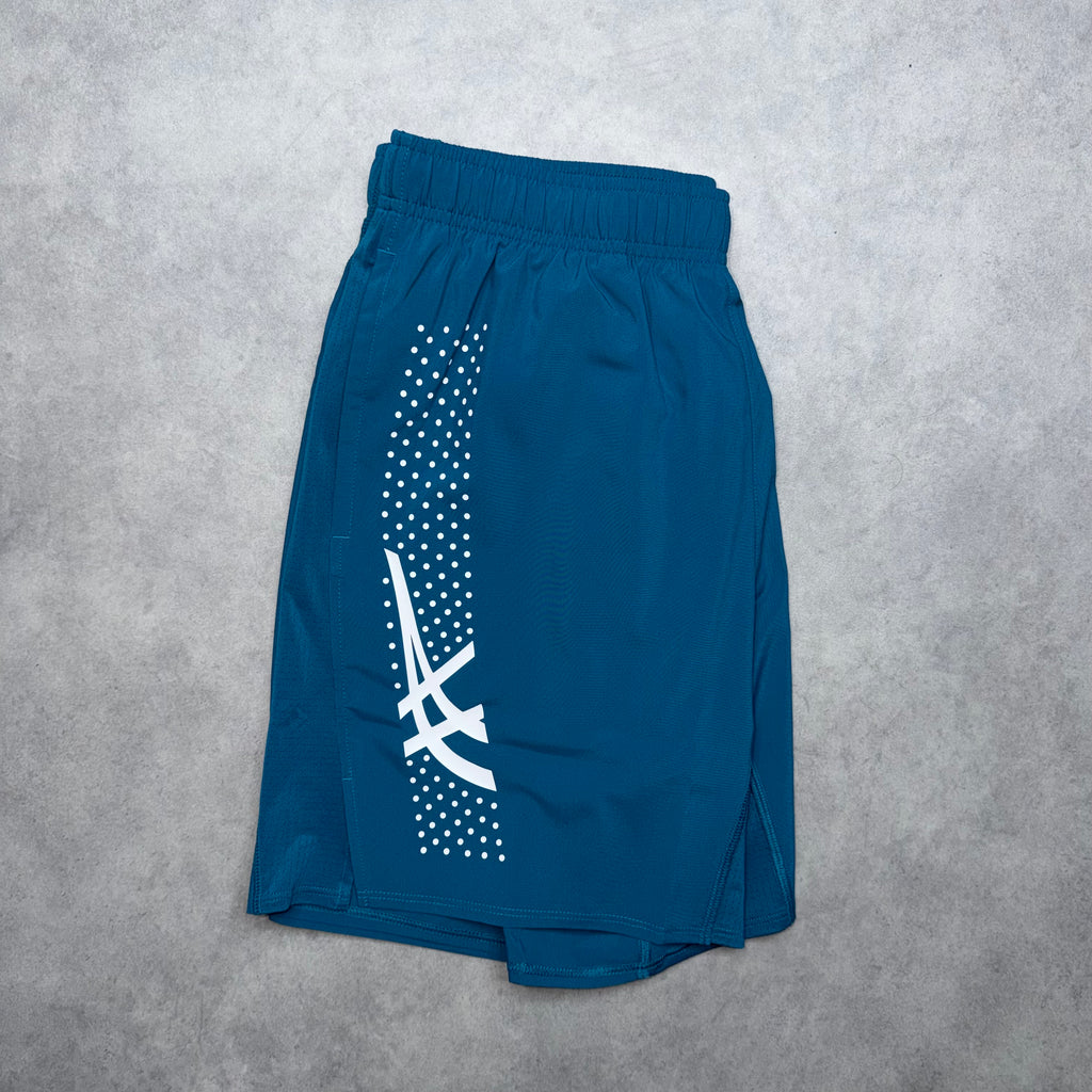 ASICS ICON 7" SHORTS 'DARK TEAL'