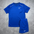 NIKE MILER 1.0 SHORT SET 'ROYAL BLUE'