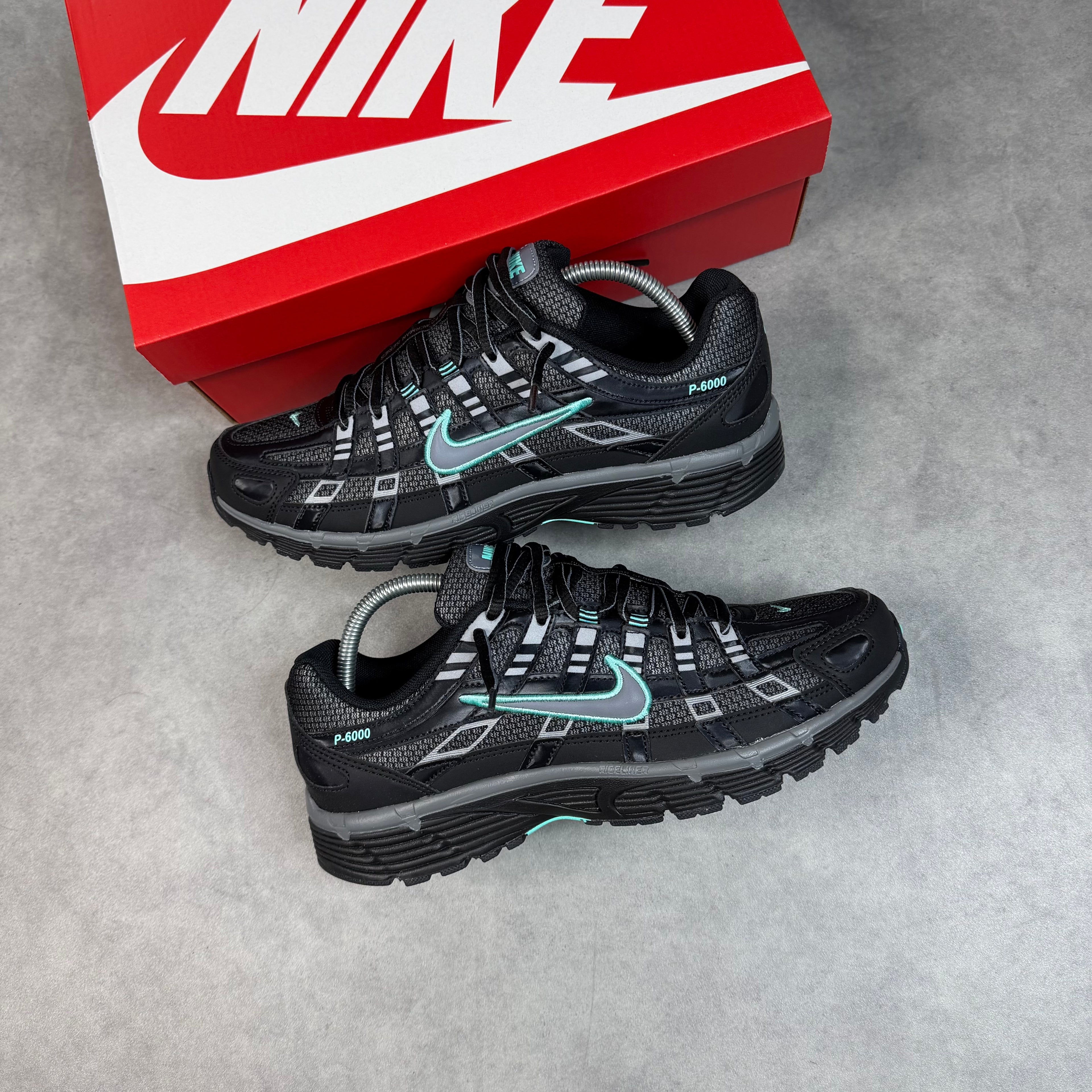 NIKE P-6000 'BLACK HYPER TURQUOISE'