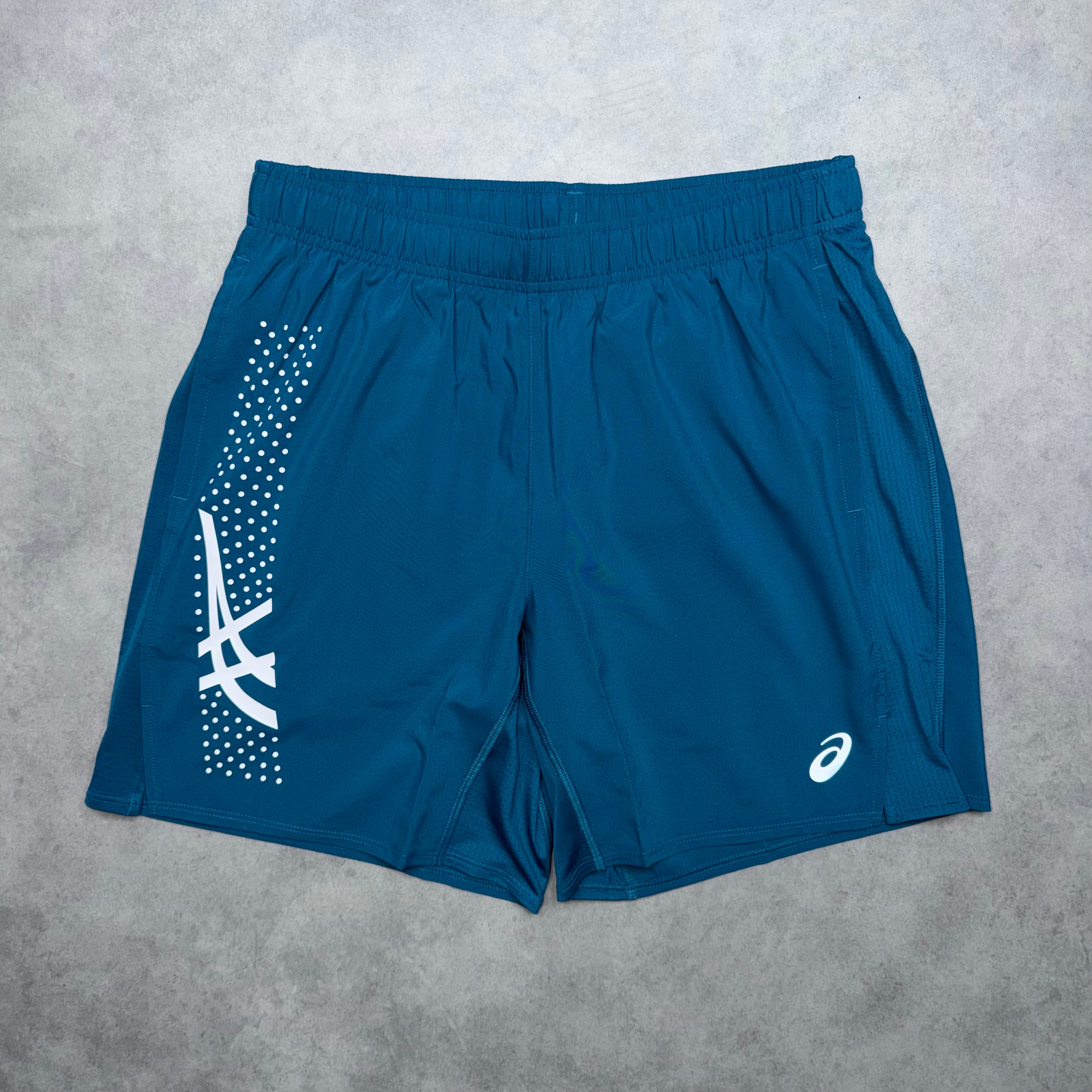 ASICS ICON 7" SHORTS 'DARK TEAL'