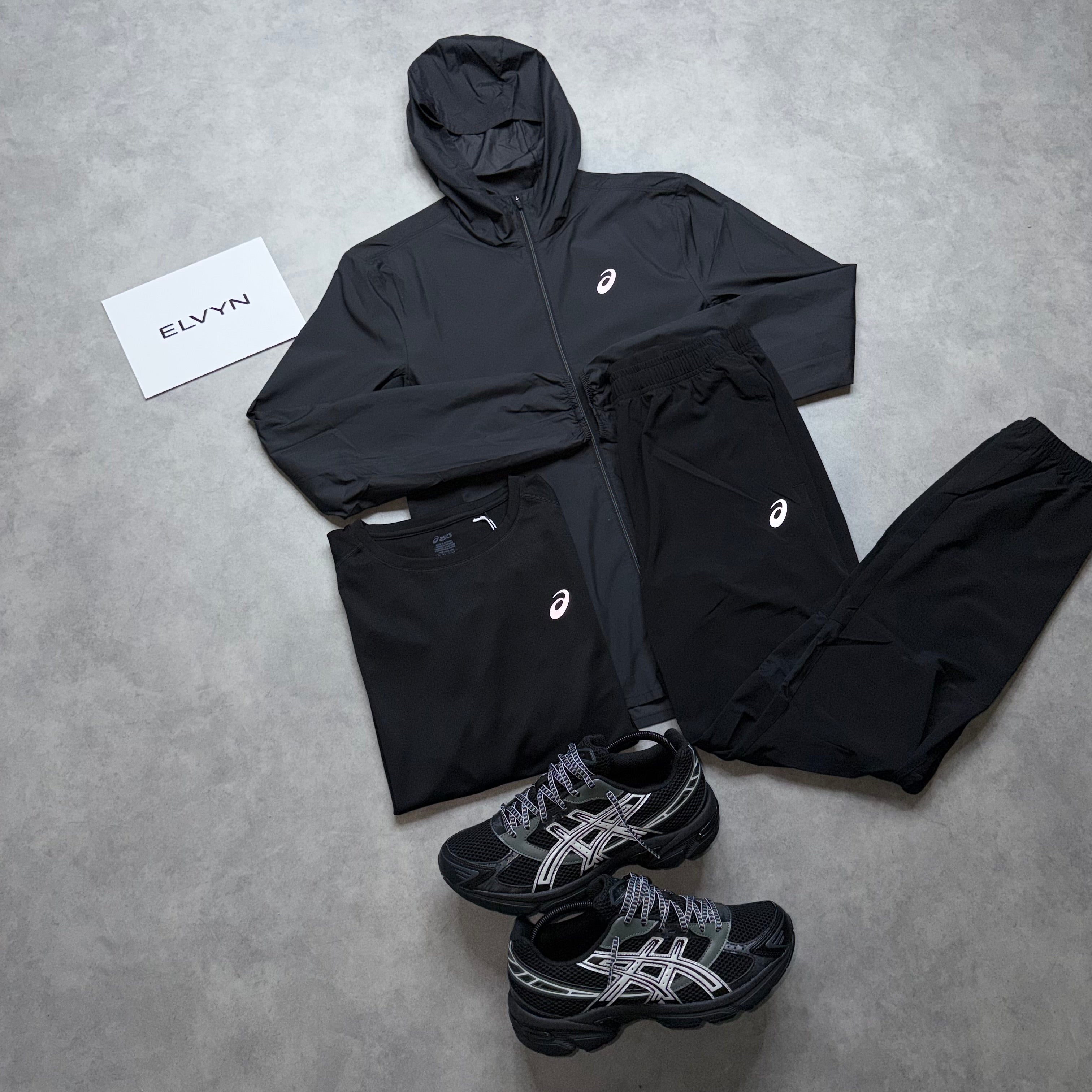 ASICS CORE 3 PIECE TRACKSUIT ‘BLACK’