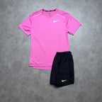 NIKE MILER 1.0 SHORT SET ‘PINK FUSCHIA’