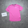 NIKE MILER 1.0 T-SHIRT 'FUCHSIA PINK'