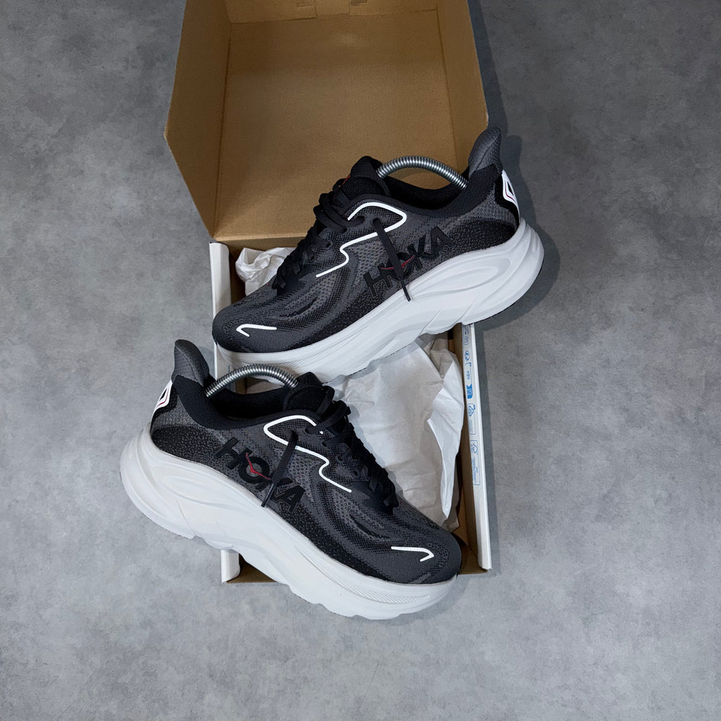HOKA CLIFTON 10 'CARBON GREY'