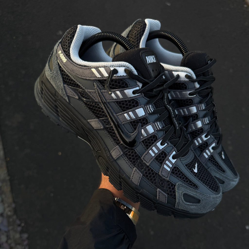NIKE P-6000 ANTHRACITE 'BLACK METALLIC'