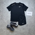 NIKE MILER 1.0 SHORT SET 'BLACK'