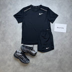 NIKE MILER 1.0 SHORT SET 'BLACK'