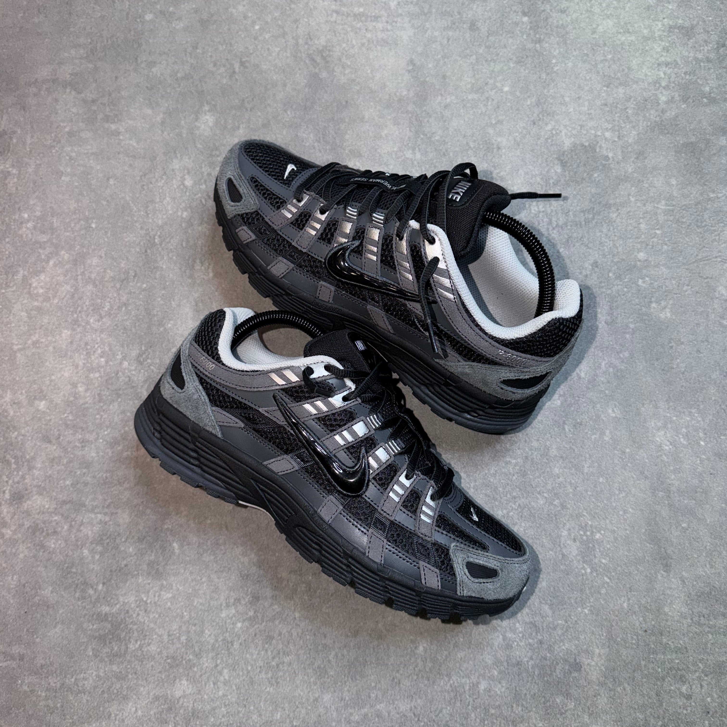 NIKE P-6000 ANTHRACITE 'BLACK METALLIC'