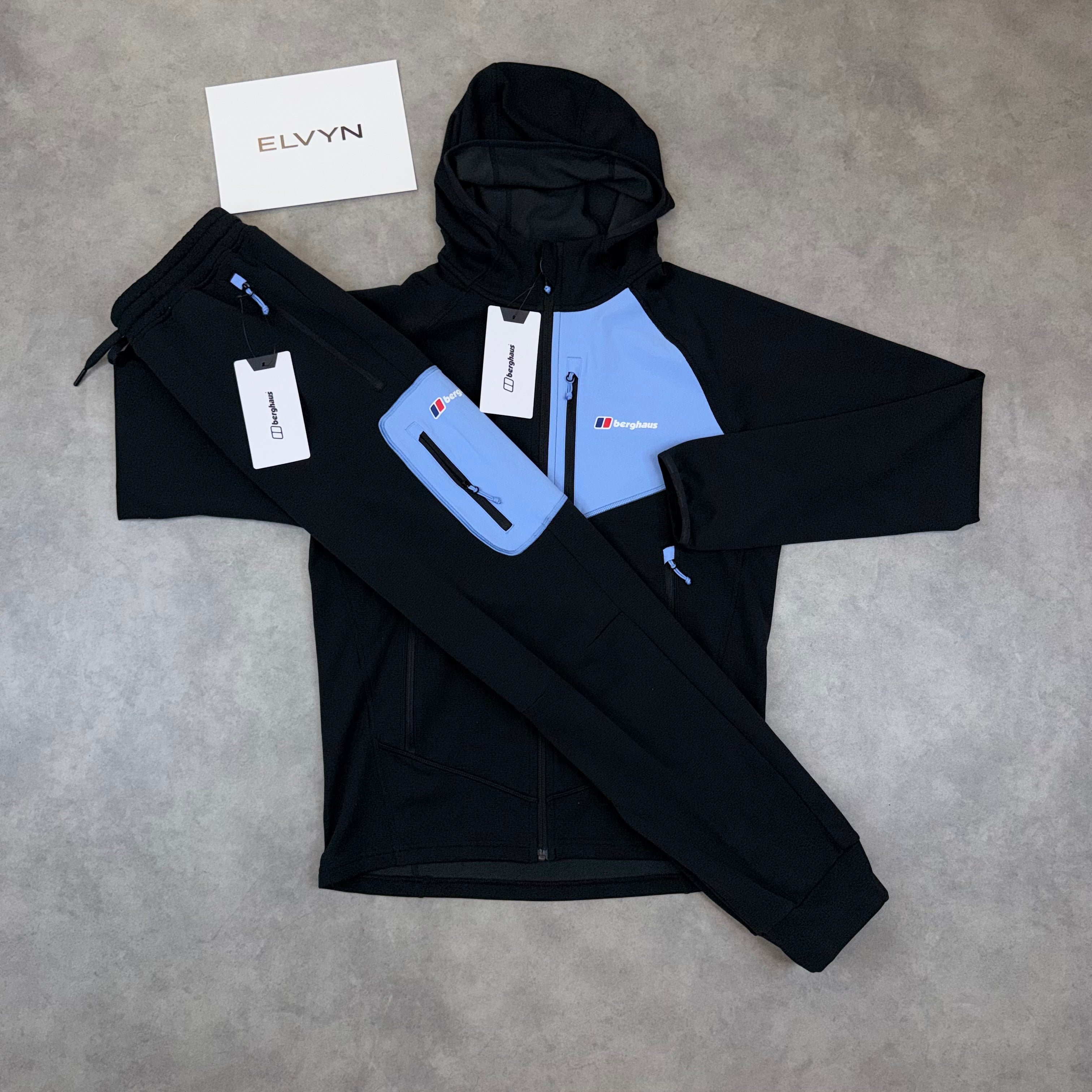 BERGHAUS PAVEY TRACKSUIT 'BLACK BLUE'