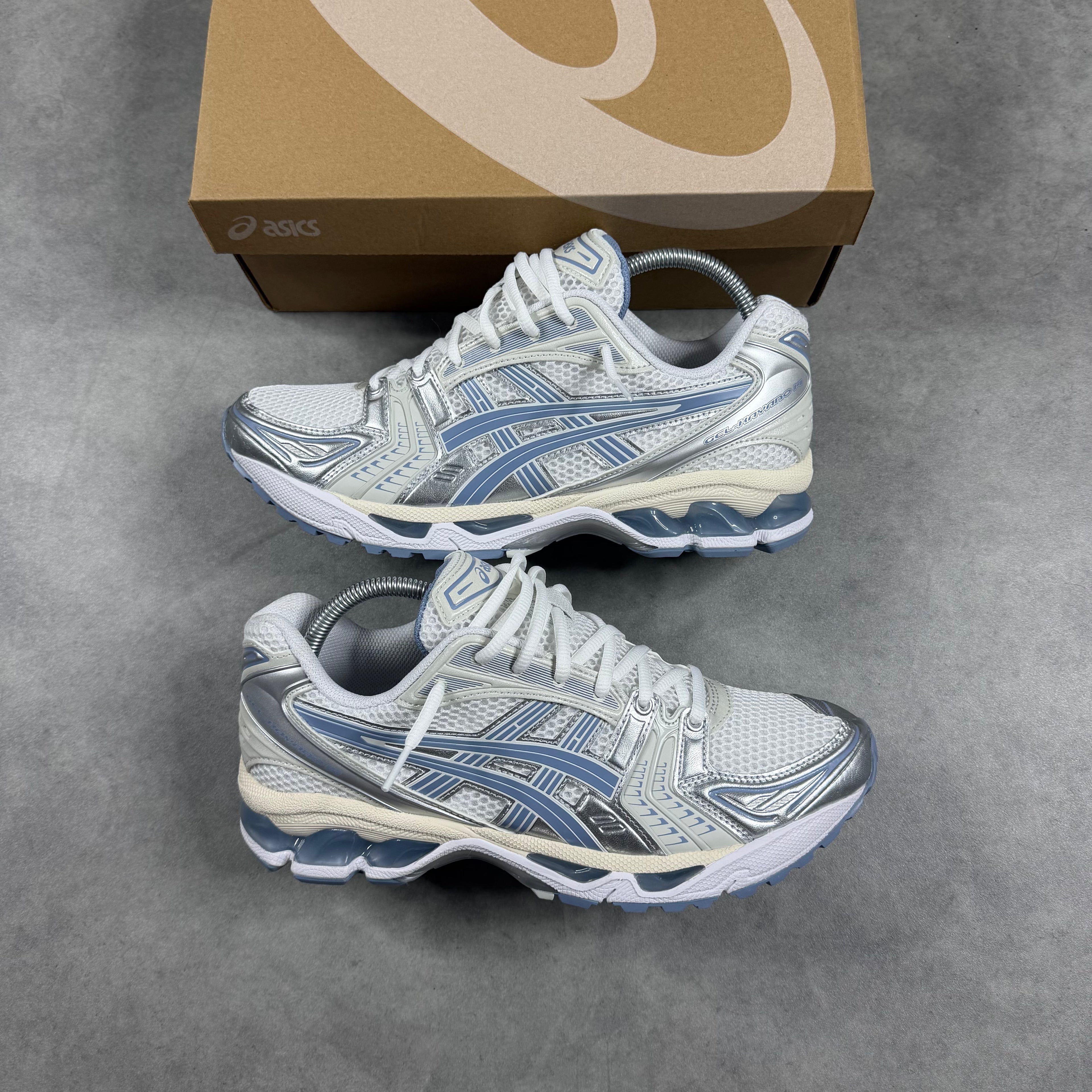 ASICS GE- KAYANO 14 'WHITE LIGHT NAVY'