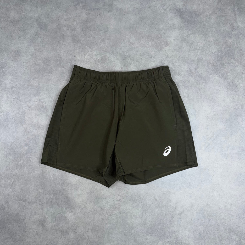 ASICS CORE 5" SHORTS 'BROWN STONE'