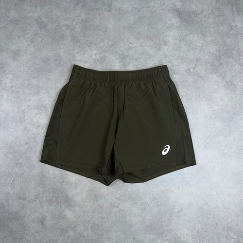 ASICS CORE 5" SHORTS 'BROWN STONE'