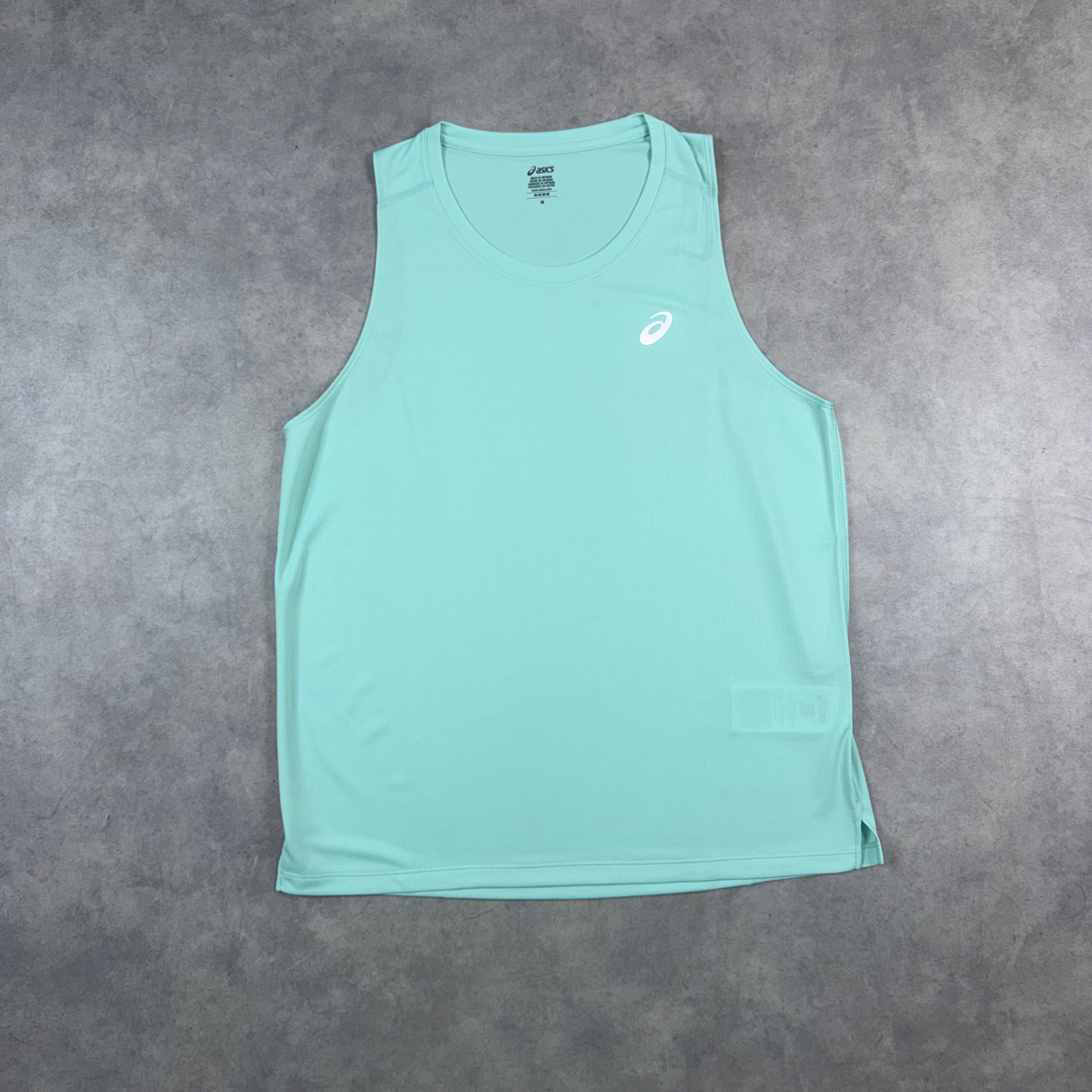ASICS CORE MENS VEST 'OASIS GREEN'
