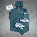 ASICS ICON 3 PIECE SHORT SET 'TEAL'