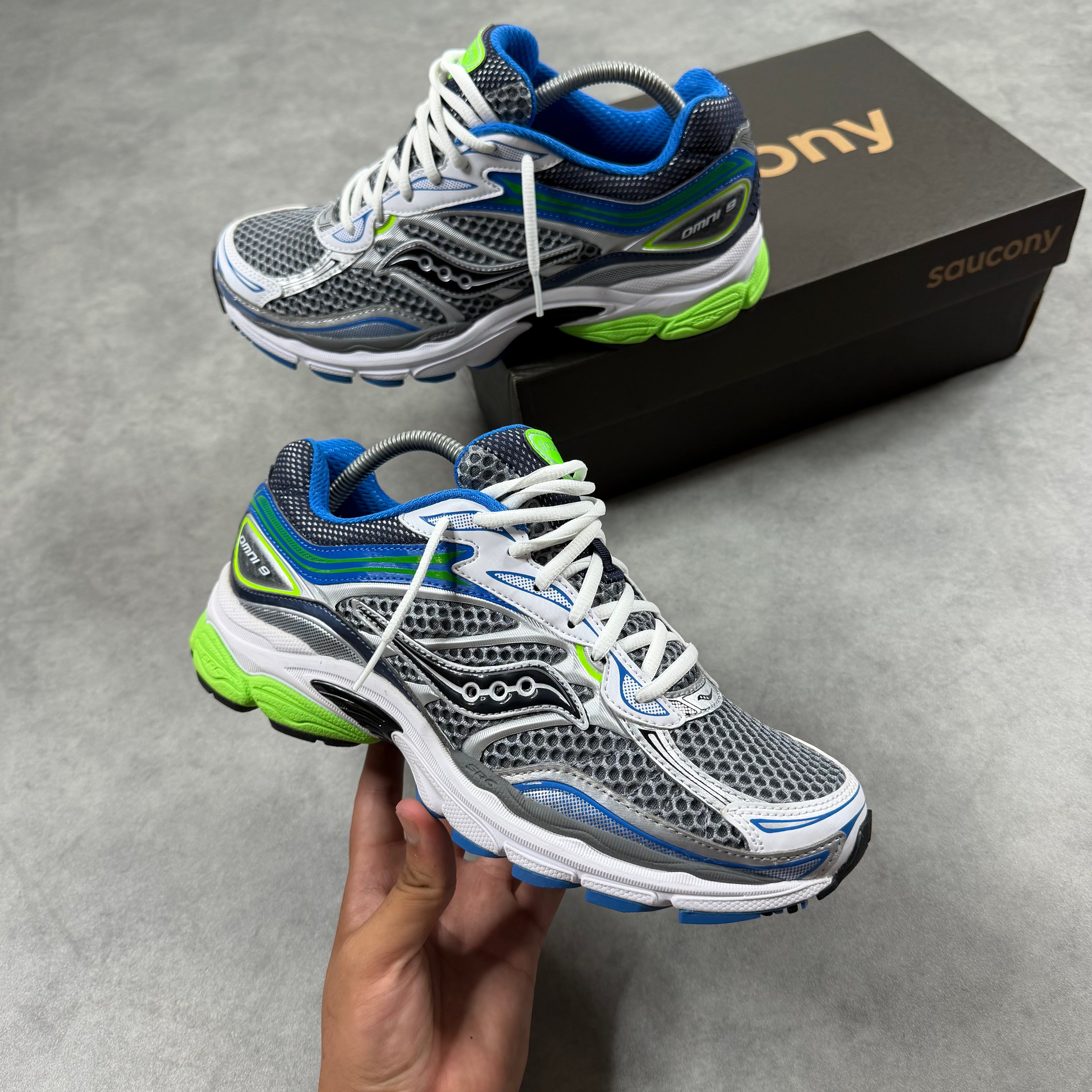 SAUCONY PROGRID OMNI 9 SLIME
