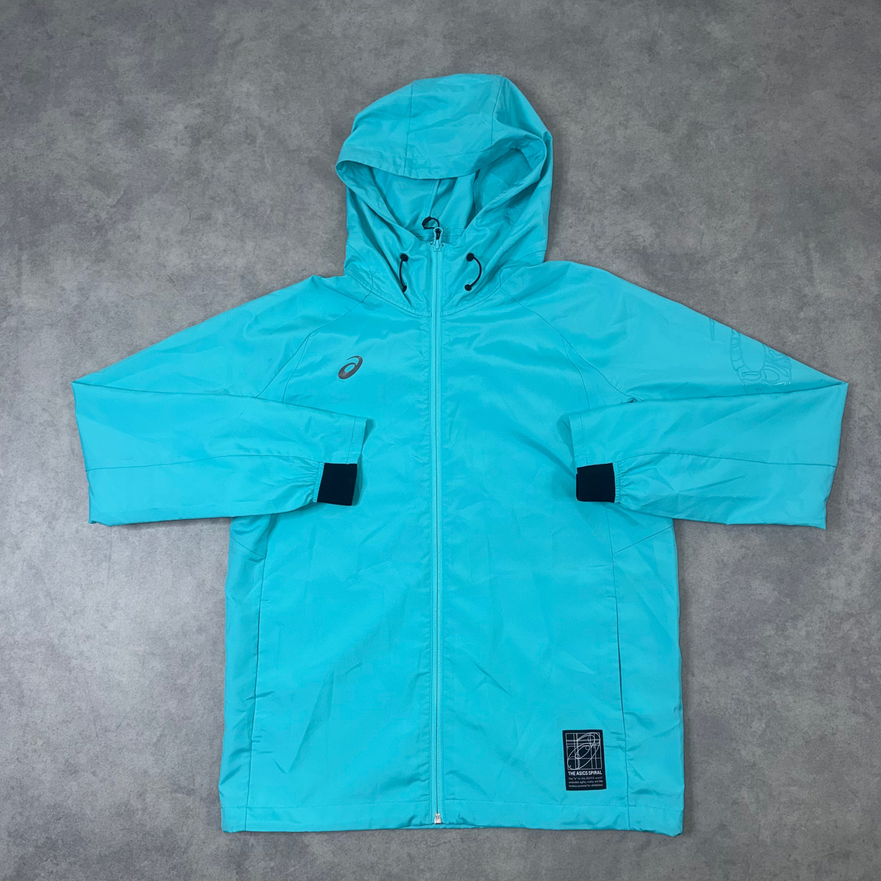 ASICS SPIRAL JACKET 'AQUA'