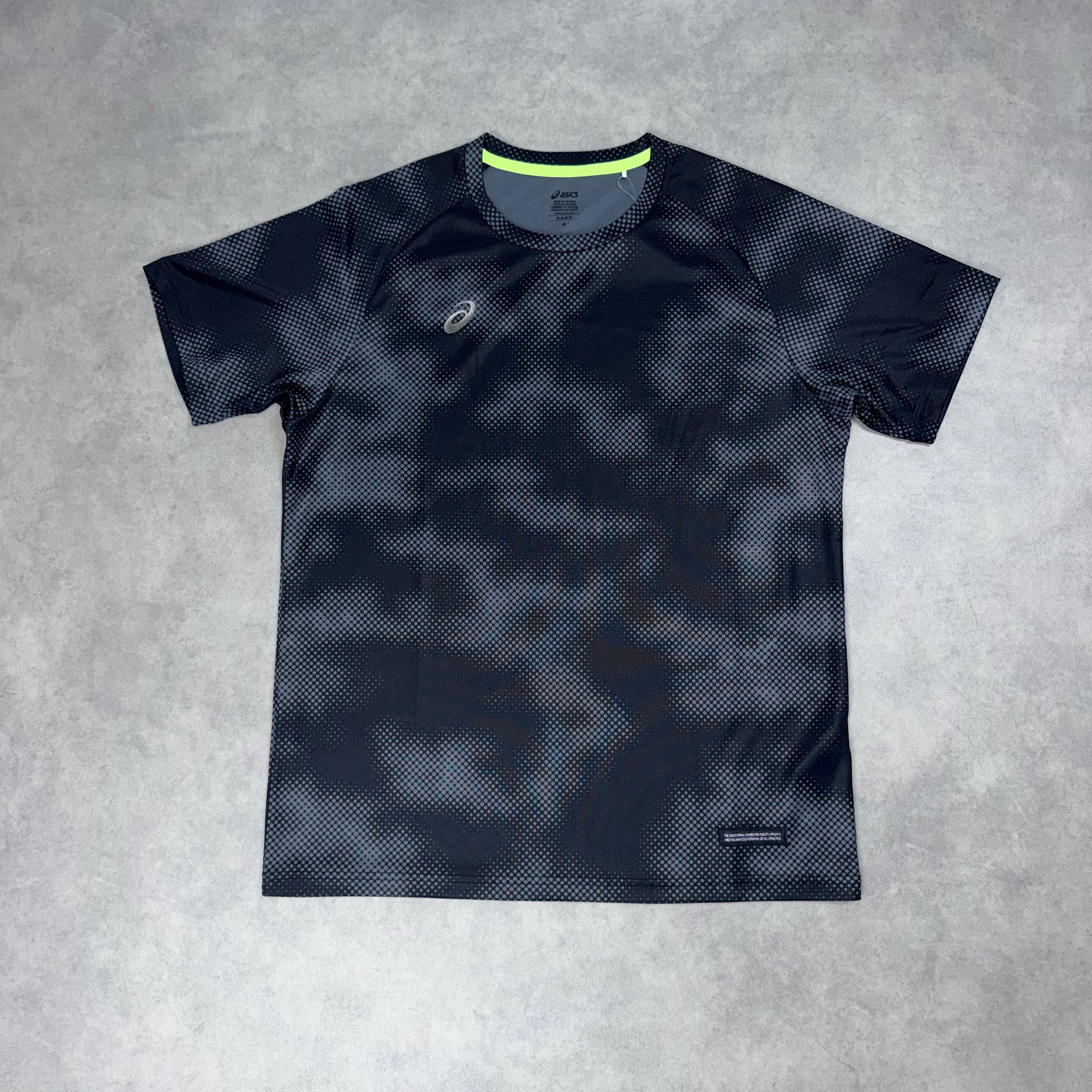 ASICS DISTORTED T-SHIRT 'BLACK'