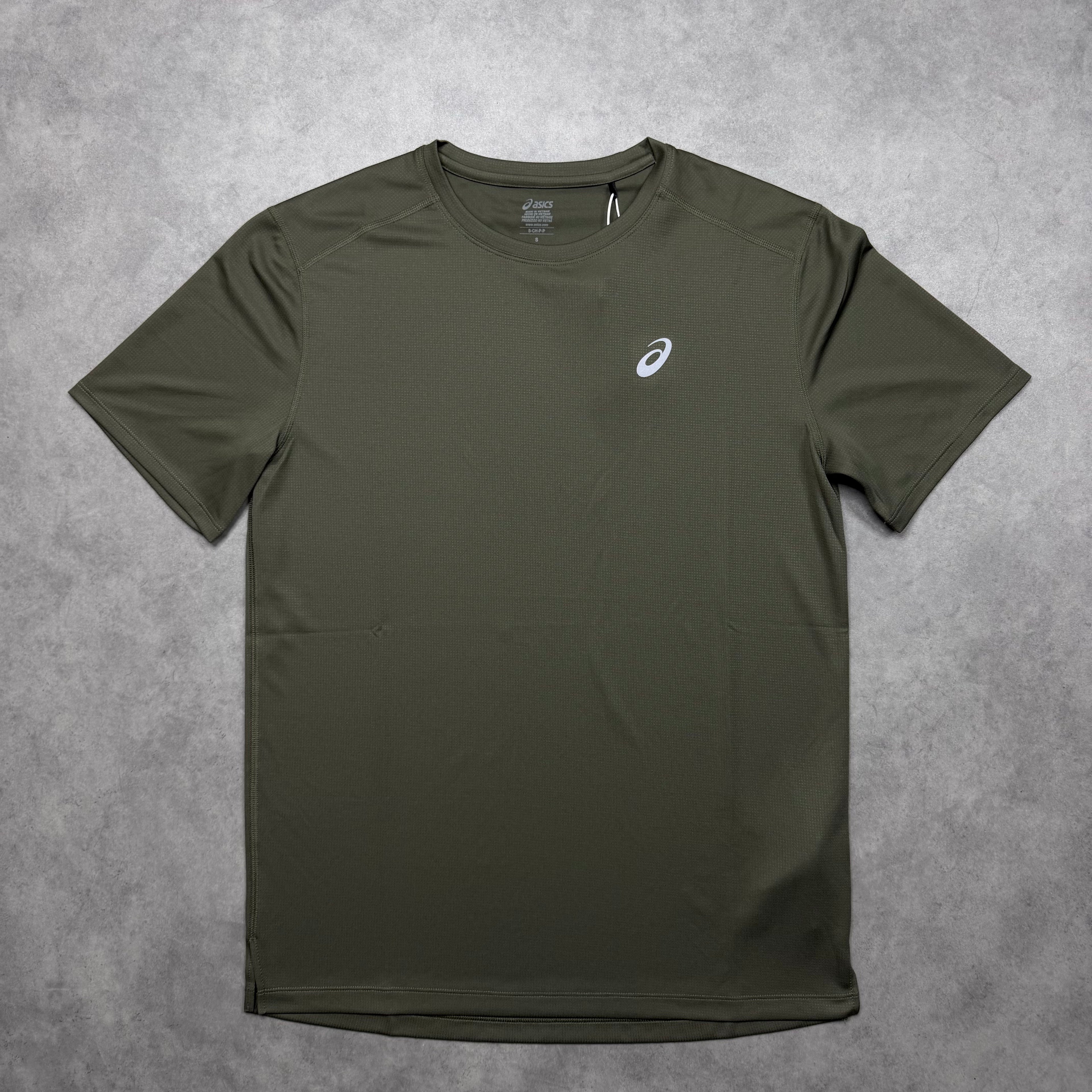 ASICS CORE T SHIRT 'MANTEL GREEN'
