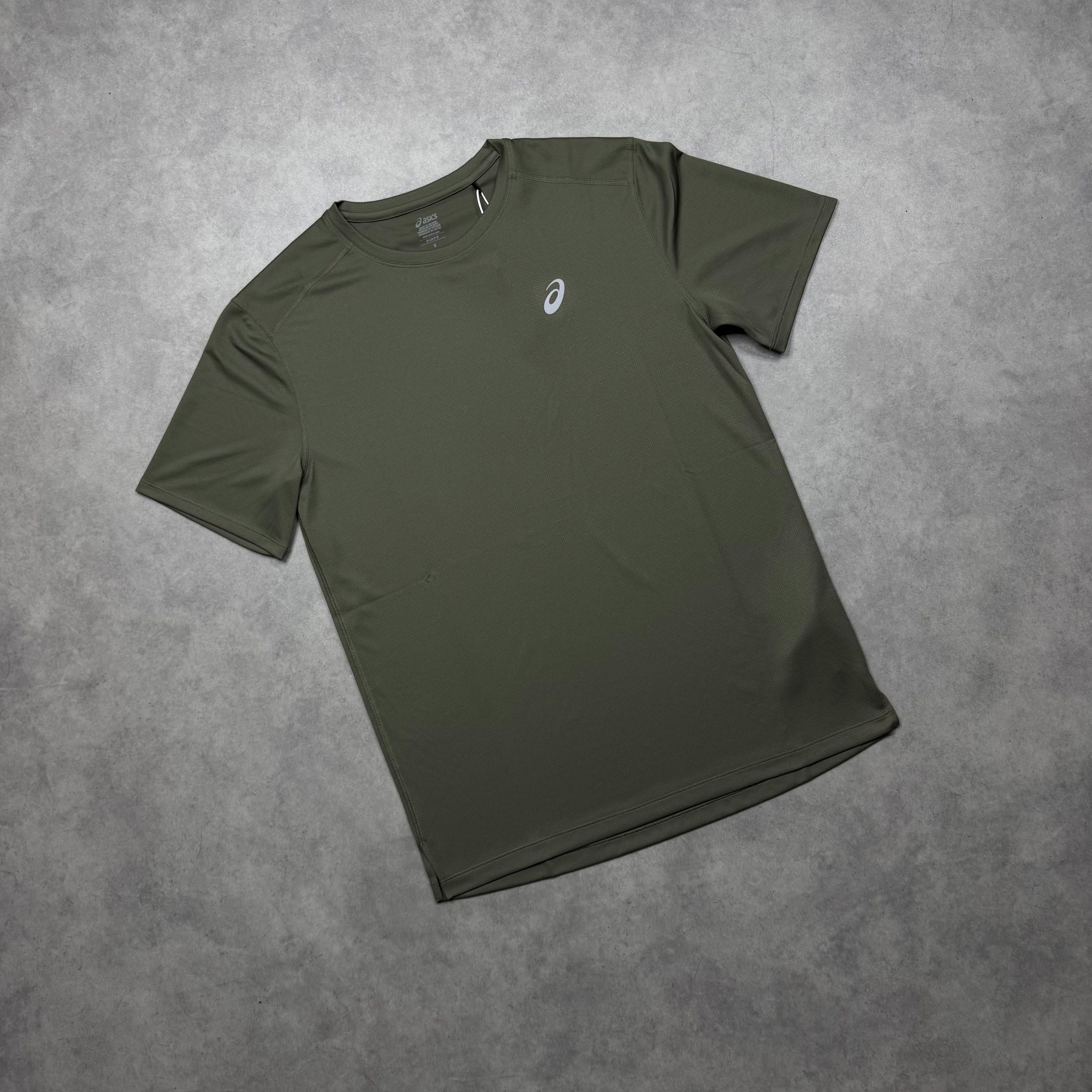 ASICS CORE T SHIRT 'MANTEL GREEN'