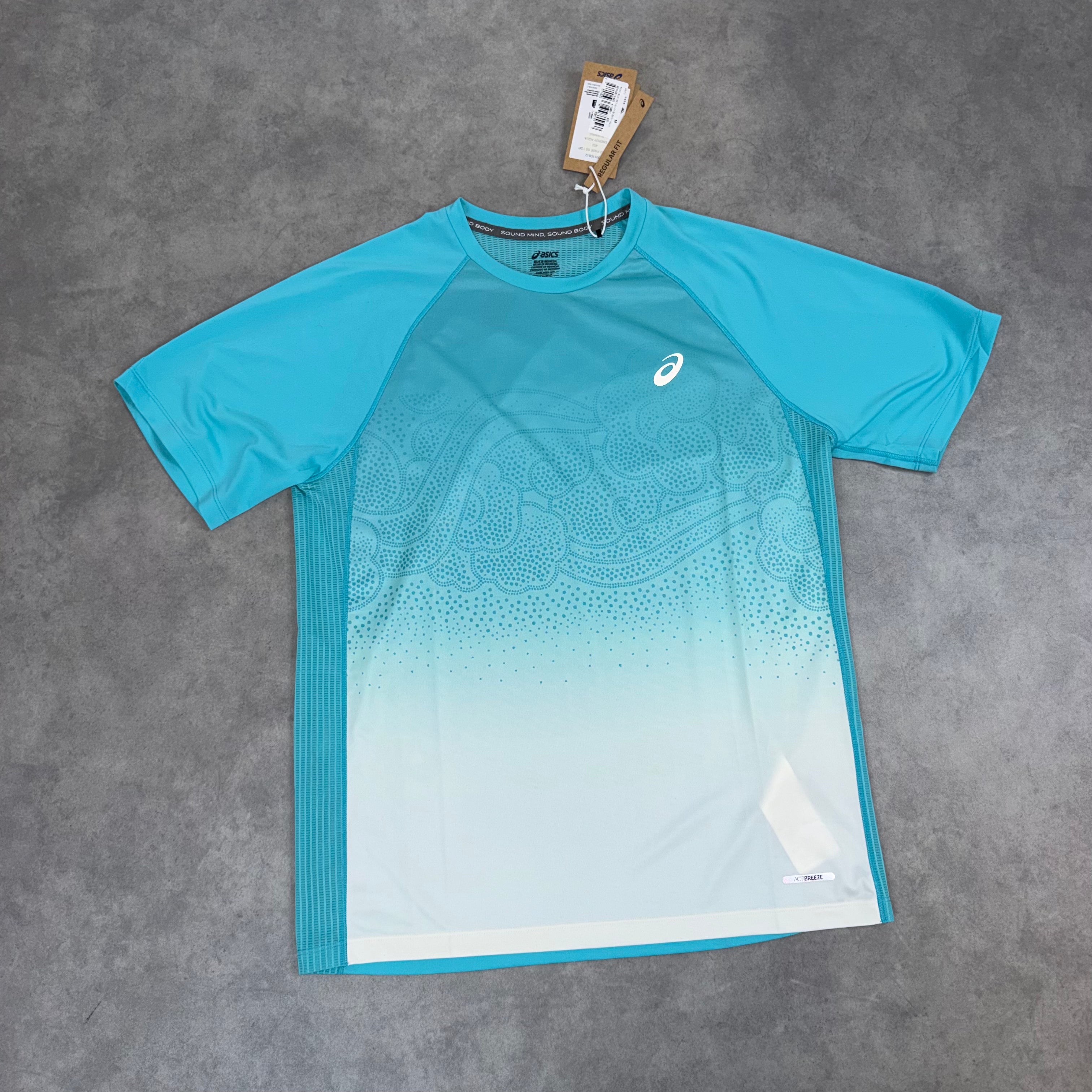 ASICS IBUKI T-SHIRT 'ENERGY AQUA'