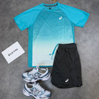 ASICS IBUKI SHORT SET 'ENERGY AQUA'