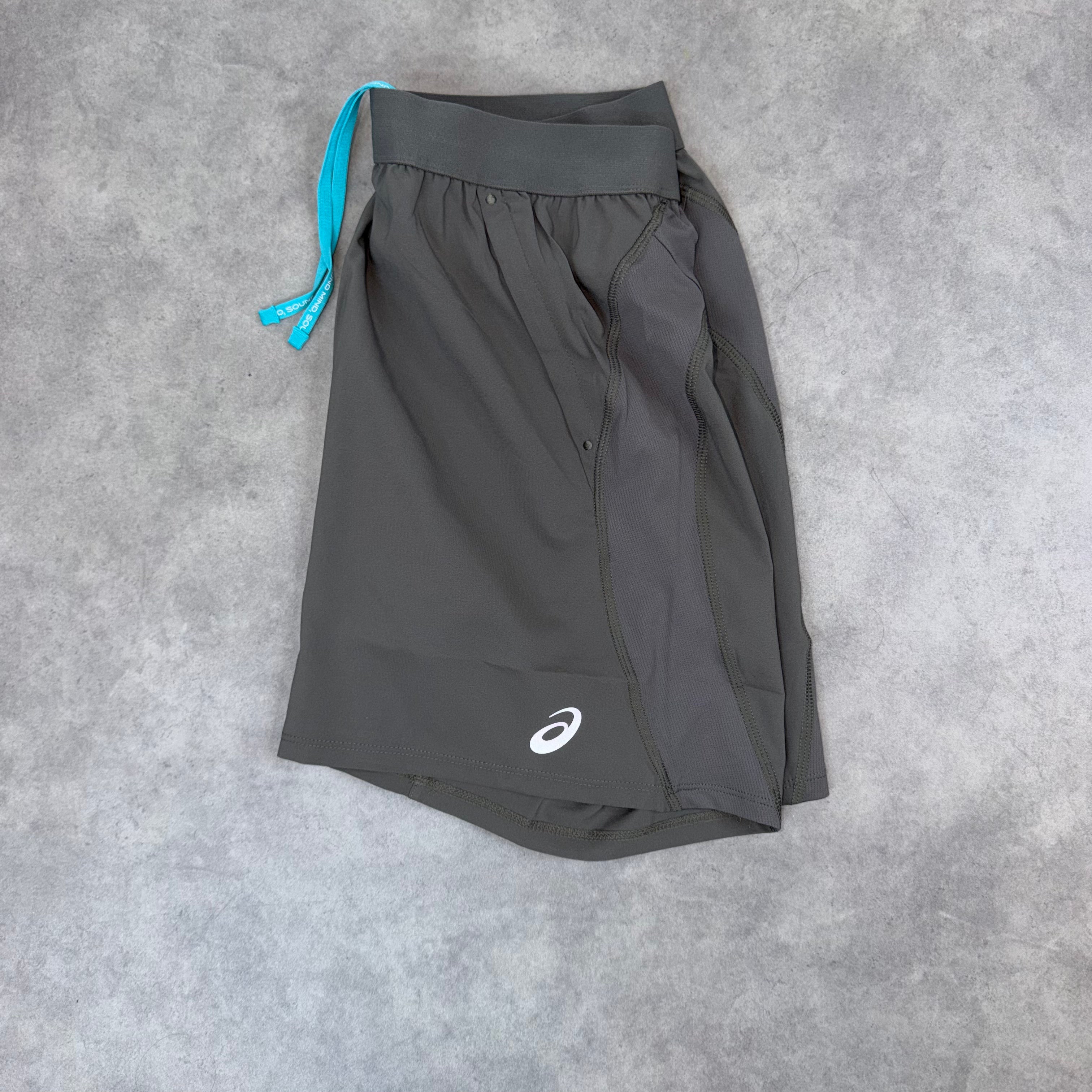 ASICS ROAD 7" SHORTS 'GREY'