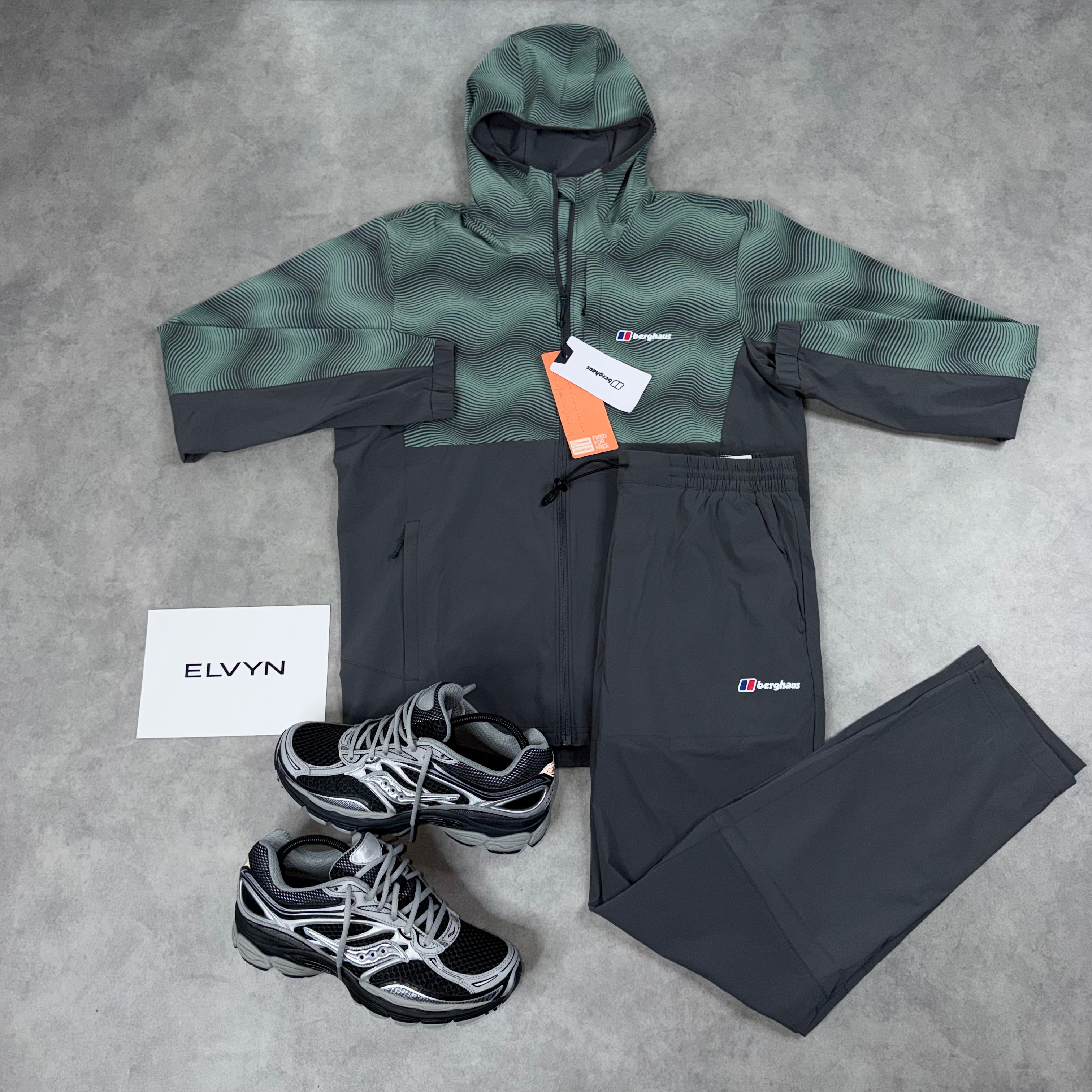 BERGHAUS VARANORTH TRACKSUIT 'LIGHT TERRAIN BLACK'