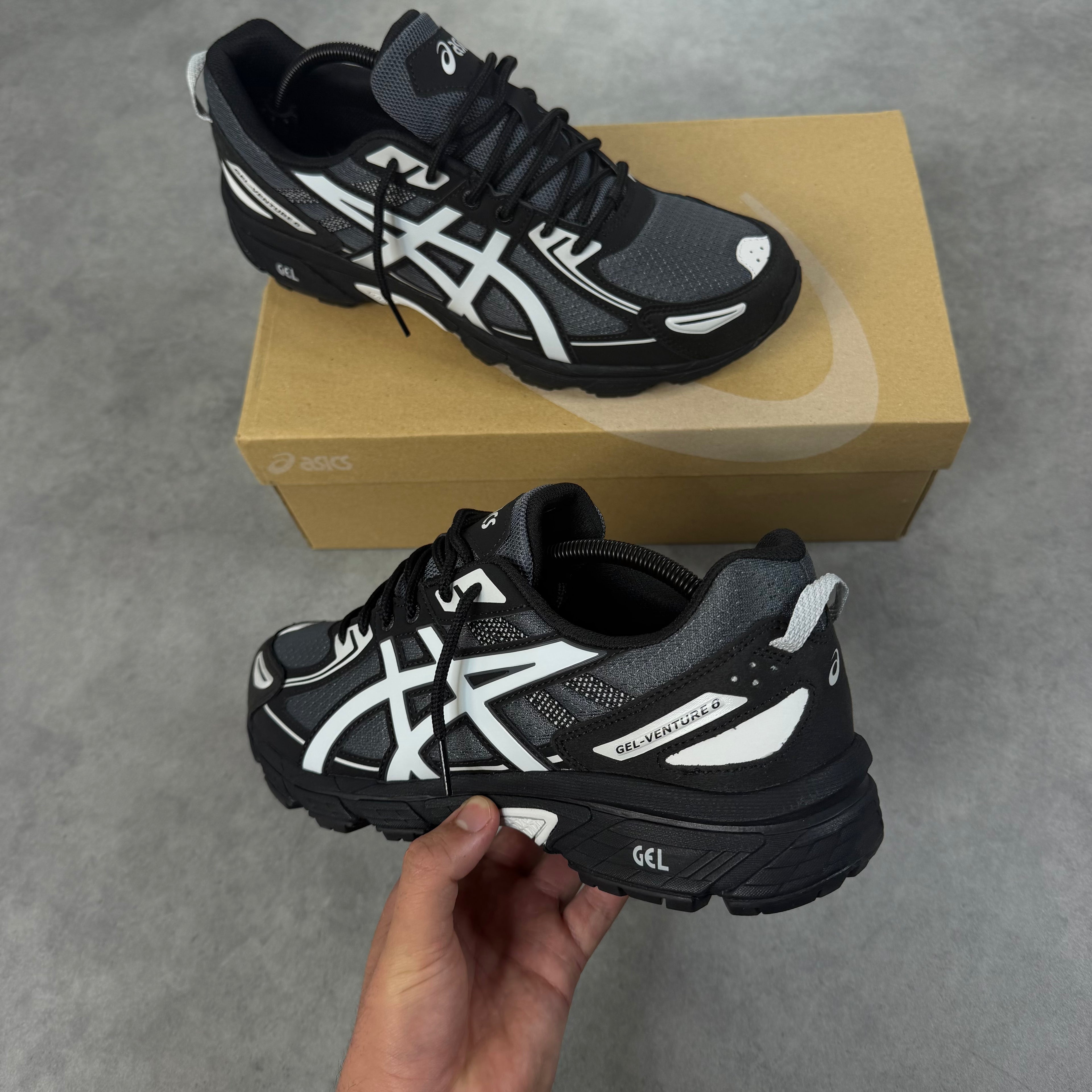 ASICS GEL VENTURE 6 'CARRIER GREY GLACIER'