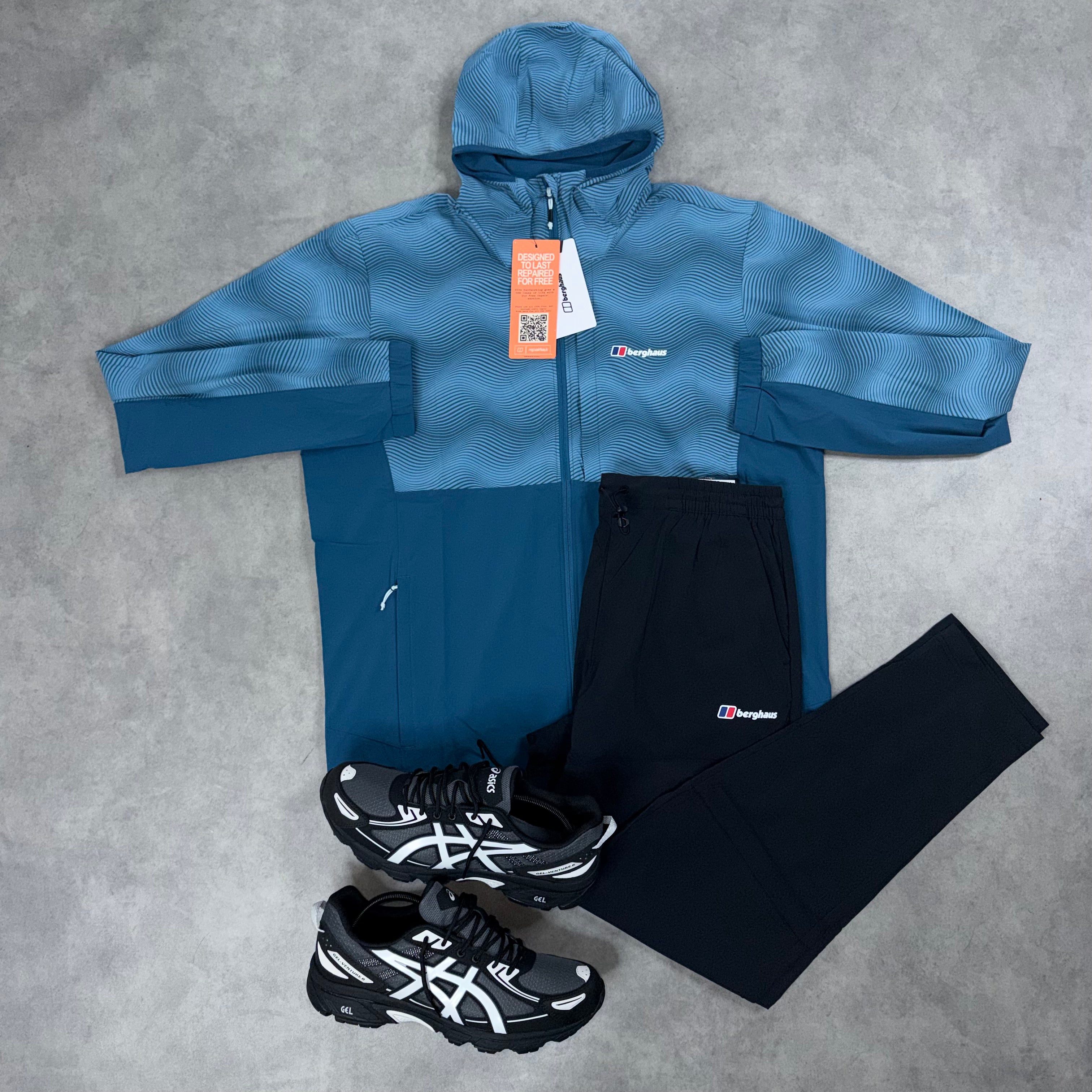 BERGHAUS VARANORTH TRACKSUIT SET 'BLUE ABYSS'