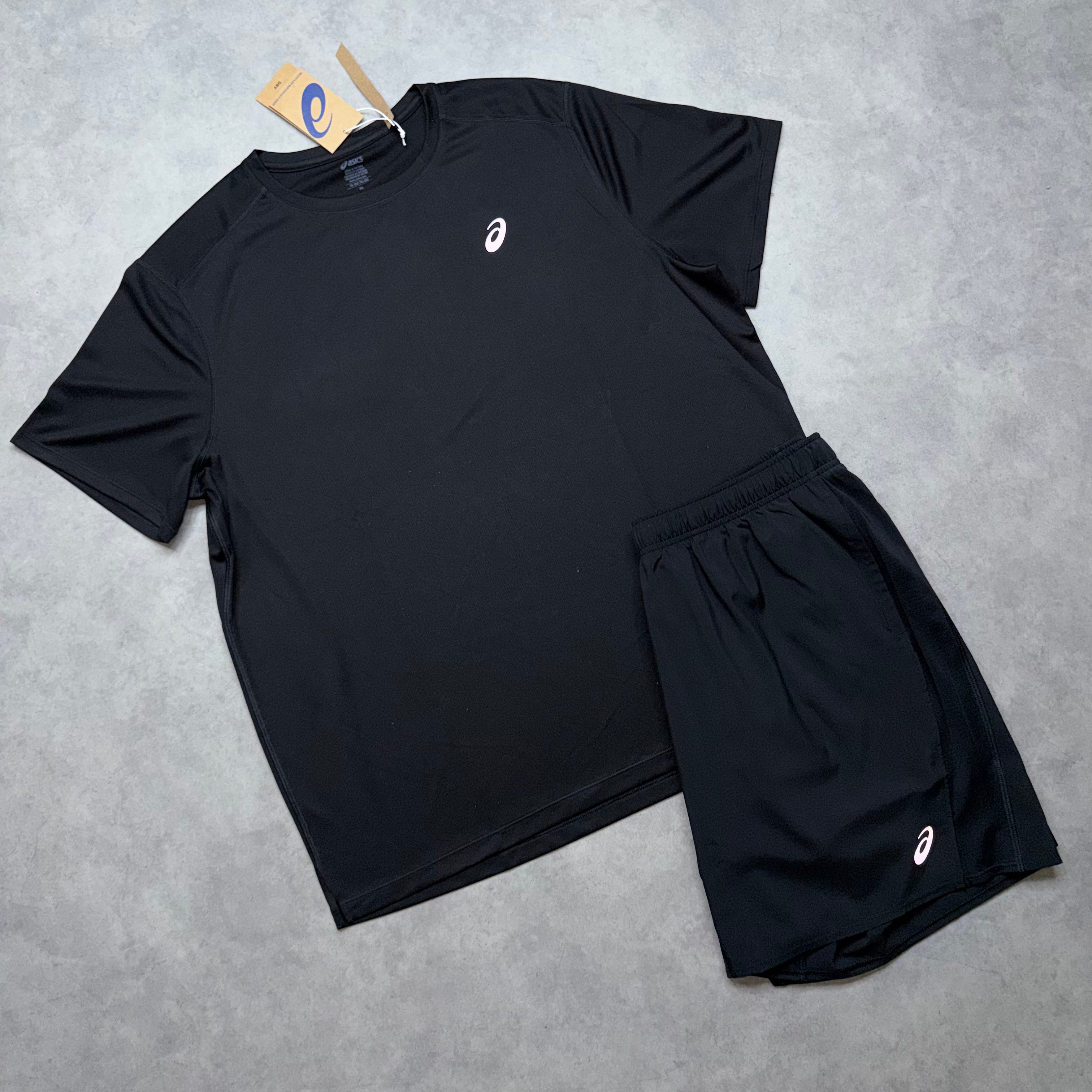 ASICS CORE SHORT SET 'BLACK'