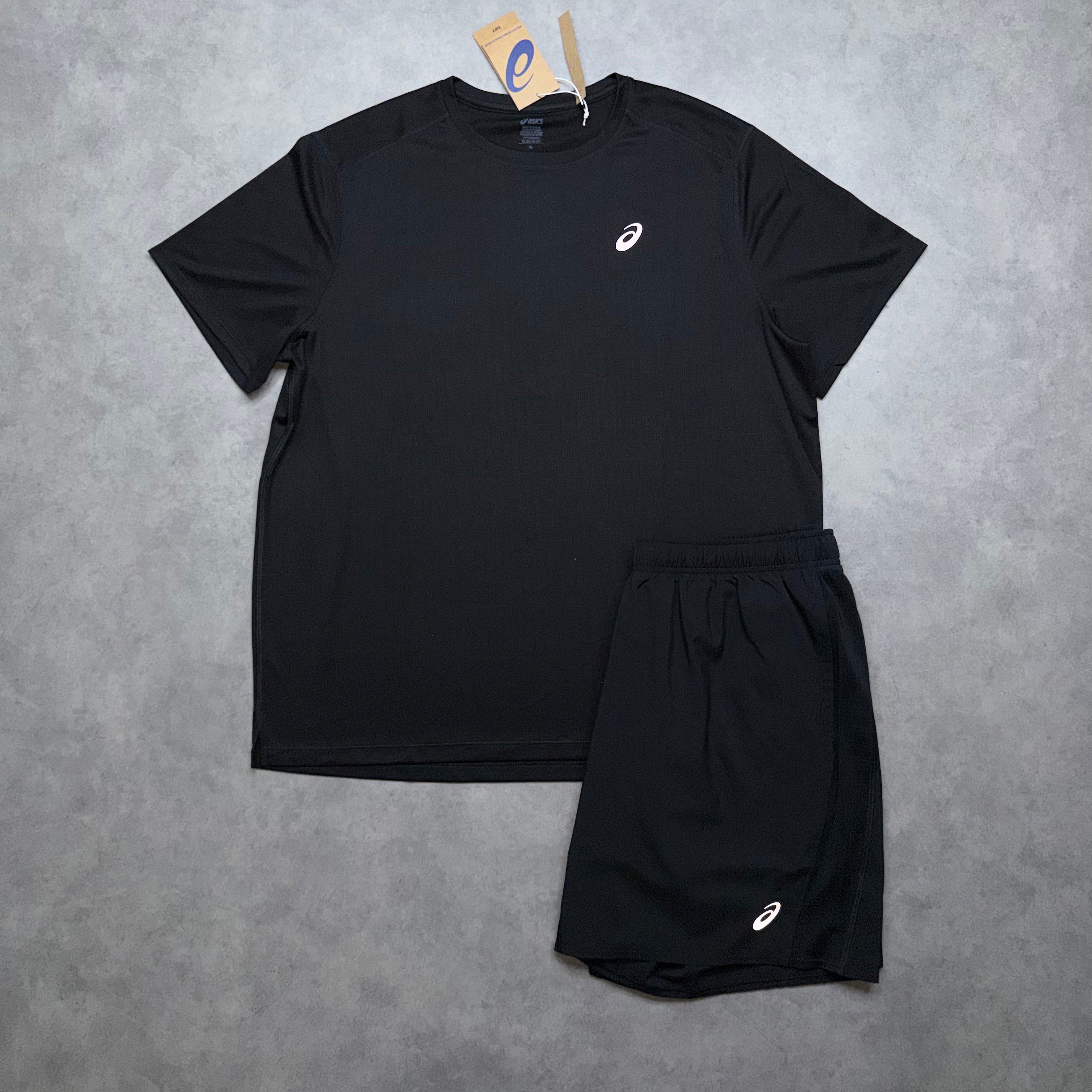 ASICS CORE SHORT SET 'BLACK'