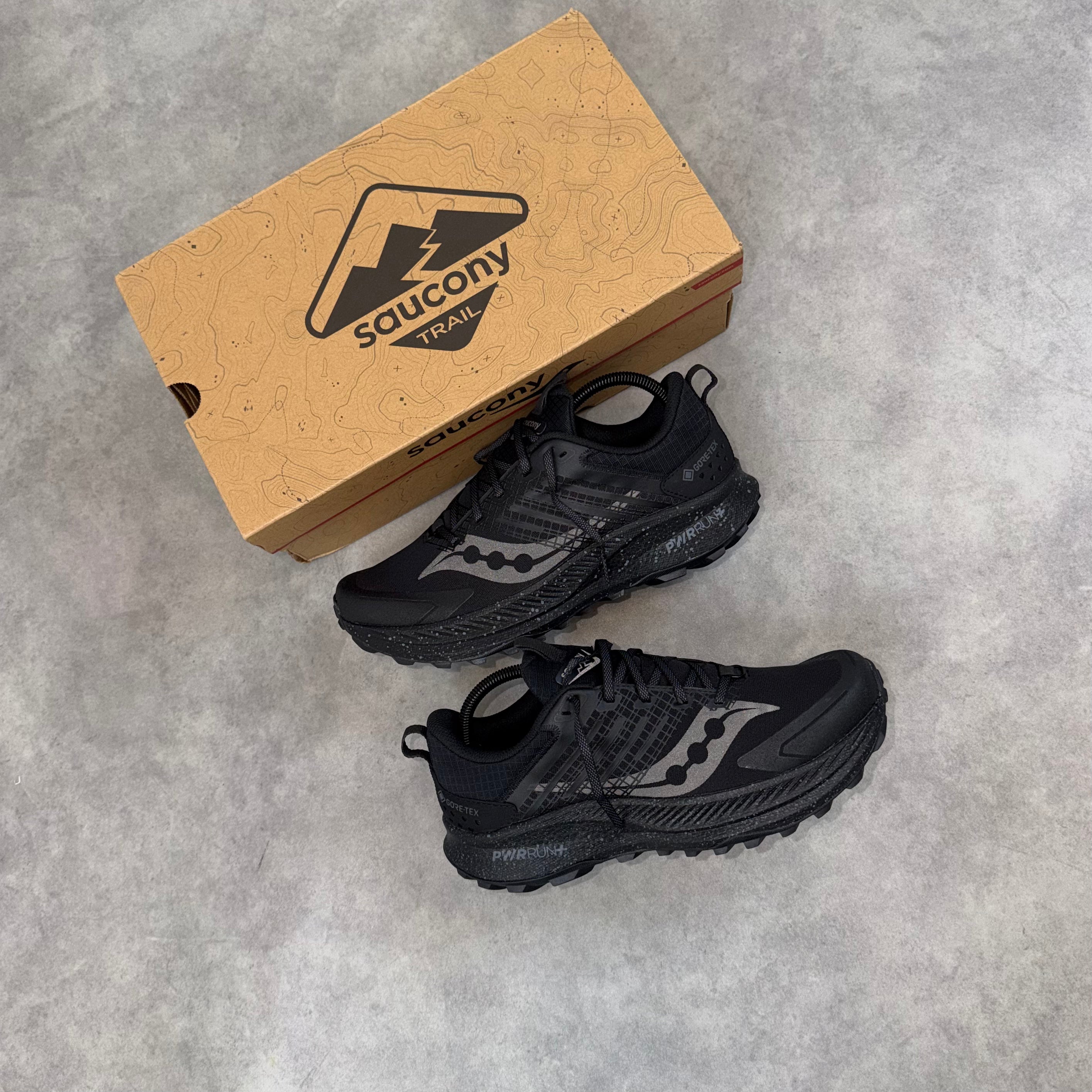 SAUCONY OFF ROAD TRIAL RUNNING 'BLACK'