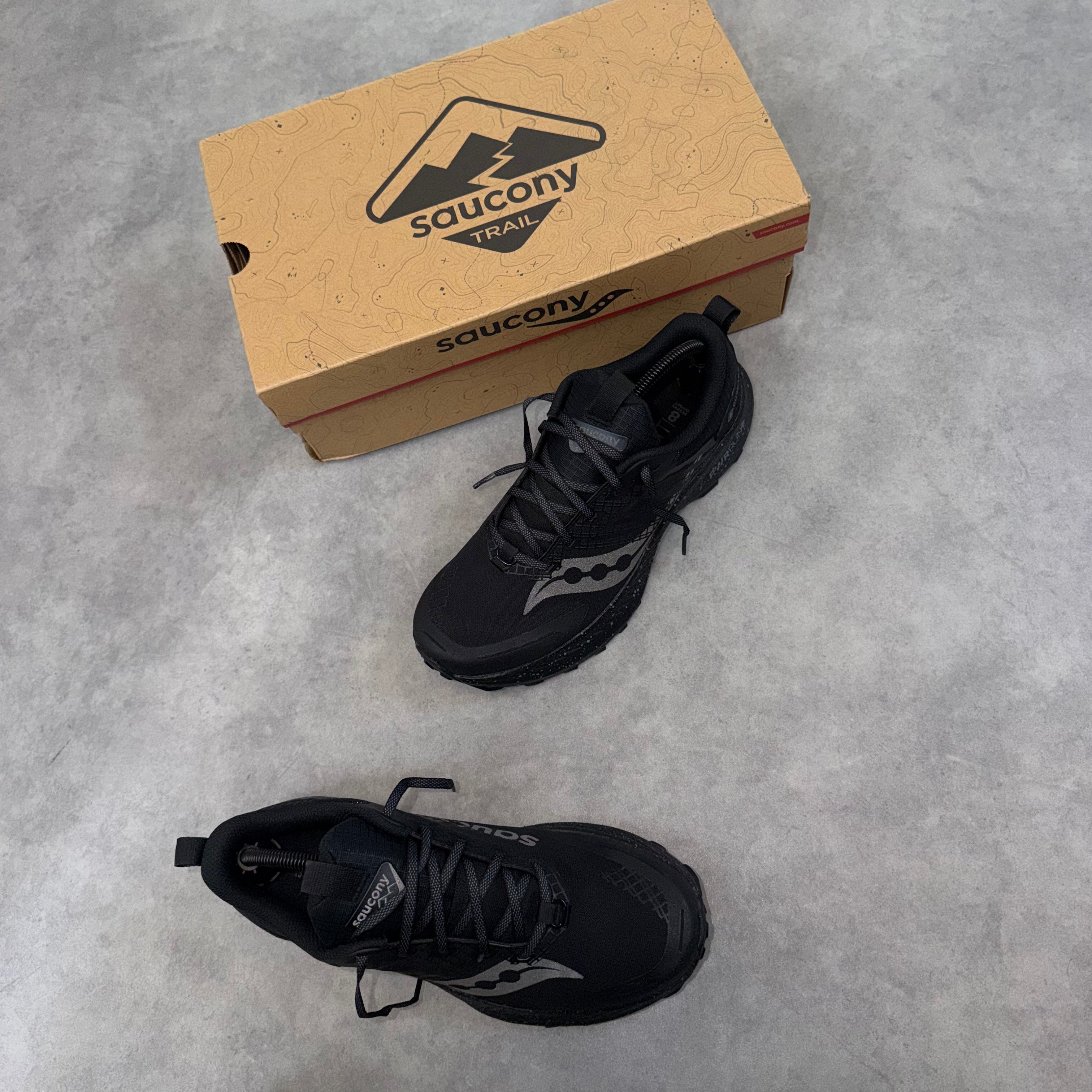 SAUCONY OFF ROAD TRIAL RUNNING 'BLACK'