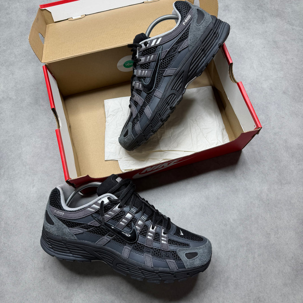 NIKE P-6000 ANTHRACITE 'BLACK METALLIC'